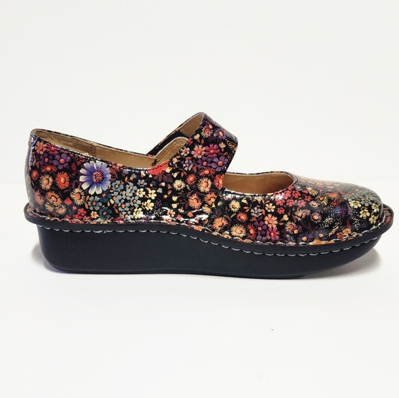 Alegria Shoes Paloma Midnight Garden Mary Jane's - Picture 10 of 12
